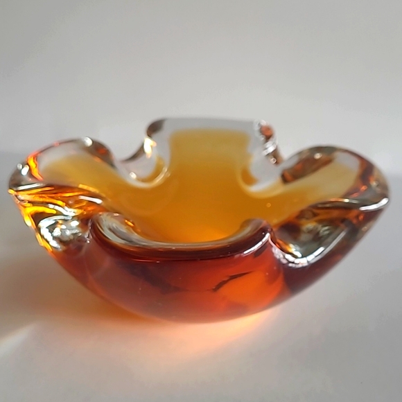MCM art glass ashtray - Picture 3 of 6